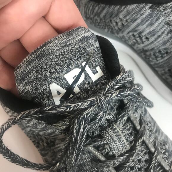 APL Women's Techloom Pro Charcoal Gray Athleisure Sneakers Lace Up Sz 7 - Picture 4 of 11